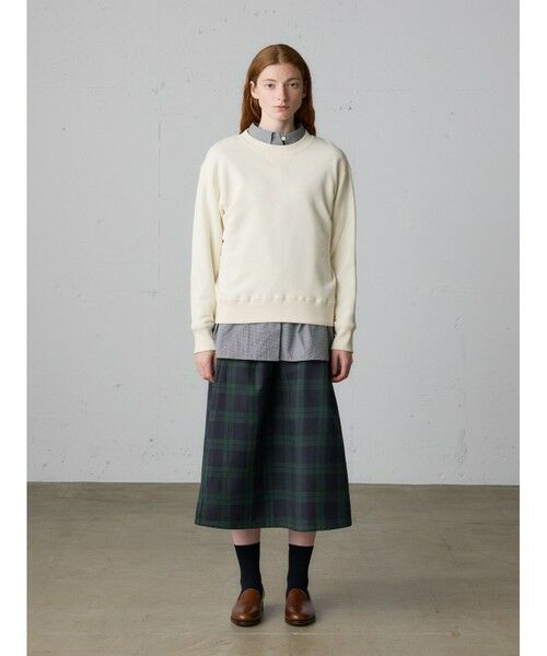 MidiUmi / ミディウミ ミニ・ひざ丈スカート | MidiUmi チェックタックスカート | 詳細11