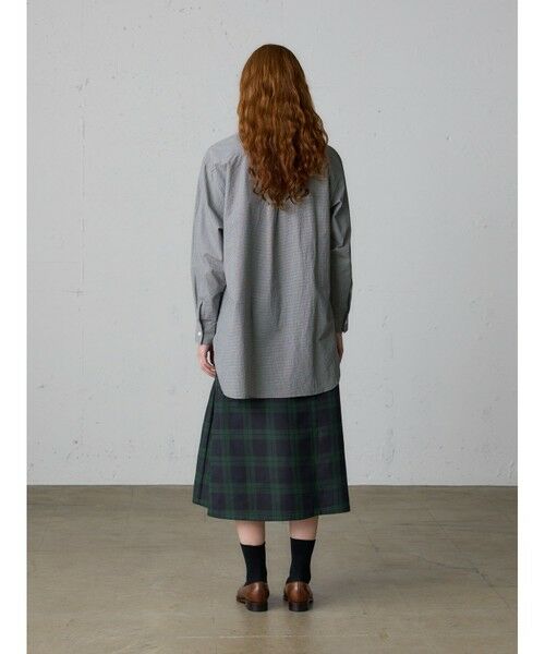 MidiUmi / ミディウミ ミニ・ひざ丈スカート | MidiUmi チェックタックスカート | 詳細5