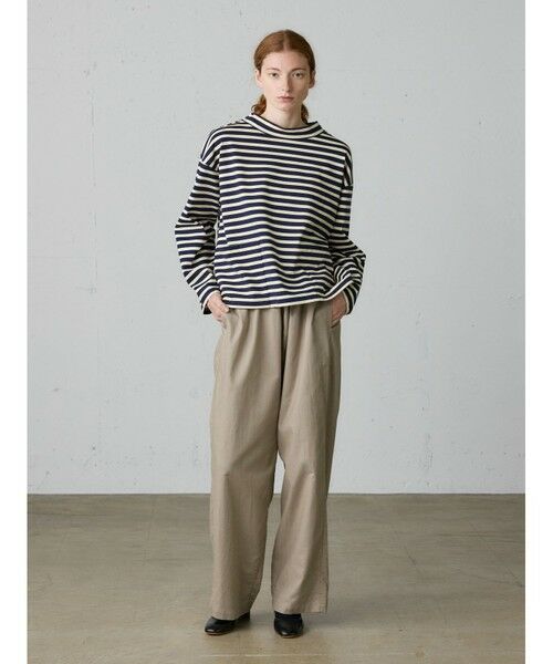 MidiUmi / ミディウミ その他パンツ | MidiUmi コットンリネンワイドボリュームパンツ | 詳細12