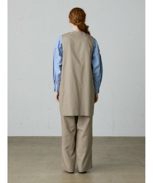 MidiUmi / ミディウミ その他パンツ | MidiUmi コットンリネンワイドボリュームパンツ | 詳細6