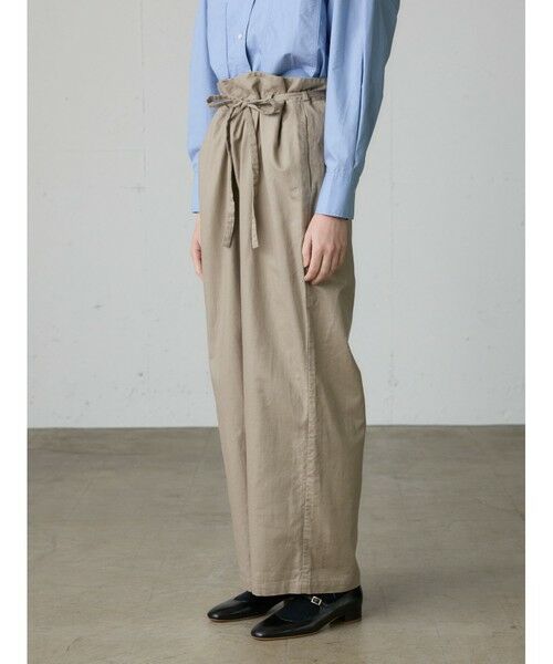 MidiUmi / ミディウミ その他パンツ | MidiUmi コットンリネンワイドボリュームパンツ | 詳細8