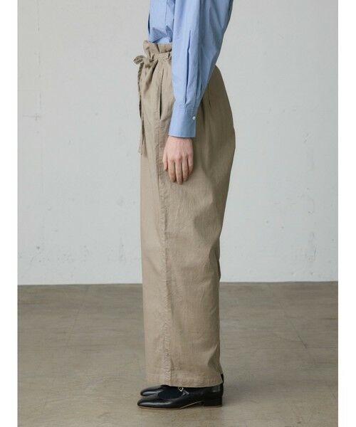 MidiUmi / ミディウミ その他パンツ | MidiUmi コットンリネンワイドボリュームパンツ | 詳細9
