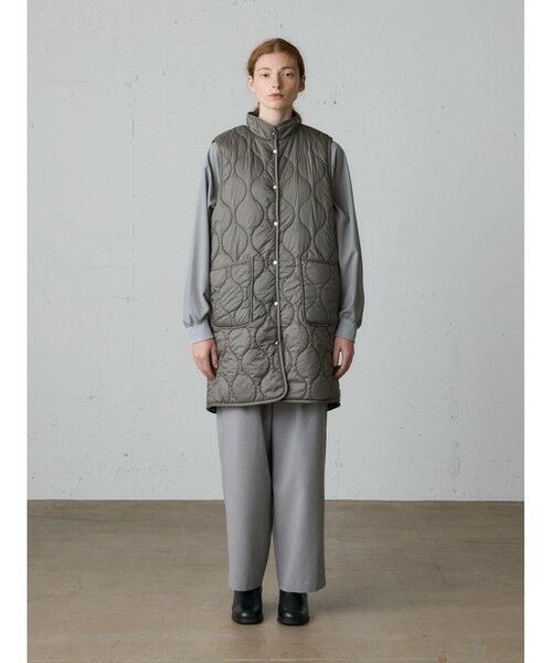MidiUmi / ミディウミ ベスト | MidiUmi キルティングリバーシブルベスト | 詳細16