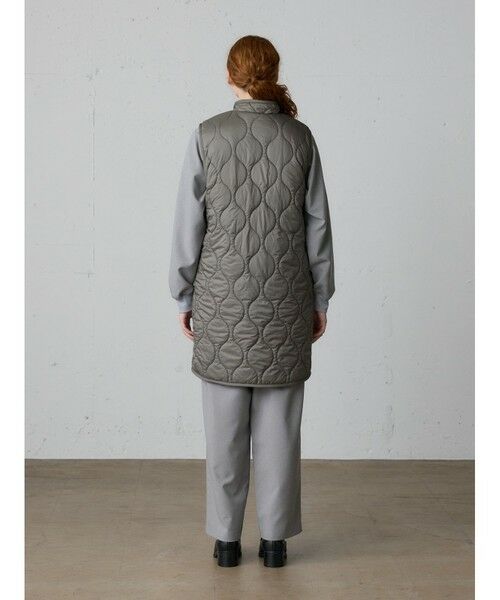 MidiUmi / ミディウミ ベスト | MidiUmi キルティングリバーシブルベスト | 詳細18