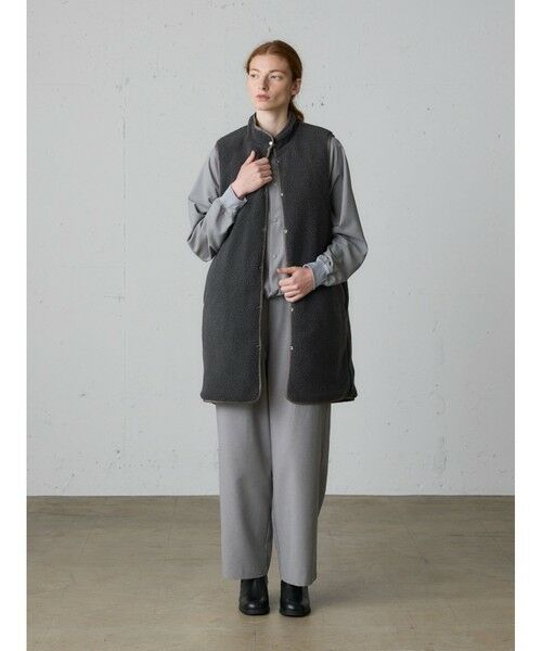 MidiUmi / ミディウミ ベスト | MidiUmi キルティングリバーシブルベスト | 詳細19