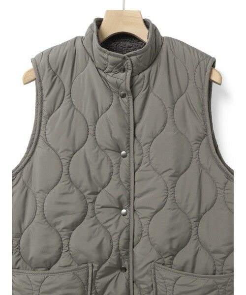 MidiUmi / ミディウミ ベスト | MidiUmi キルティングリバーシブルベスト | 詳細20
