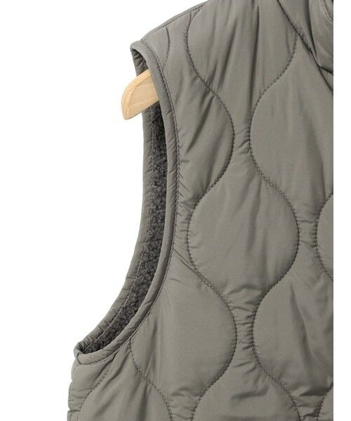 MidiUmi / ミディウミ ベスト | MidiUmi キルティングリバーシブルベスト | 詳細21