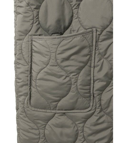 MidiUmi / ミディウミ ベスト | MidiUmi キルティングリバーシブルベスト | 詳細22
