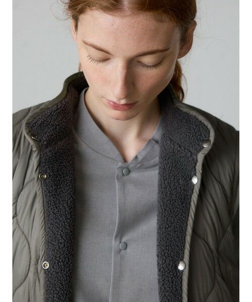 MidiUmi / ミディウミ ベスト | MidiUmi キルティングリバーシブルベスト | 詳細10