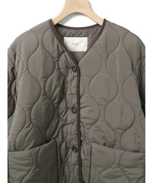 MidiUmi / ミディウミ テーラードジャケット | MidiUmi キルティングコクーンスリーブジャケット | 詳細12
