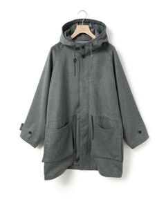 MidiUmi / ミディウミ その他アウター | MidiUmi ウールフード付きコート