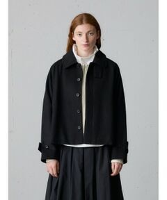 MidiUmi / ミディウミ テーラードジャケット | MidiUmi ウールショートジャケット