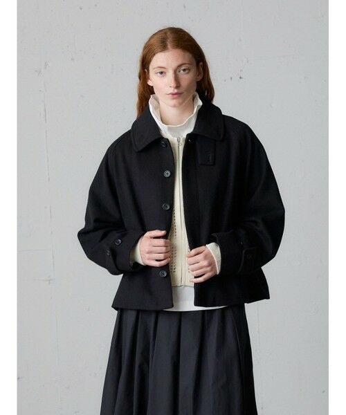 MidiUmi / ミディウミ テーラードジャケット | MidiUmi ウールショートジャケット | 詳細13
