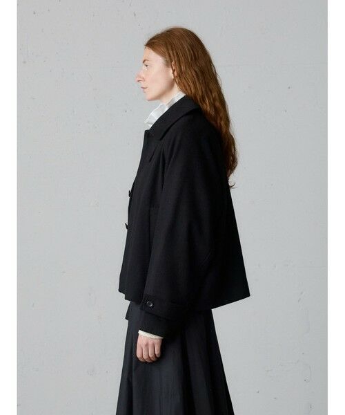 MidiUmi / ミディウミ テーラードジャケット | MidiUmi ウールショートジャケット | 詳細14