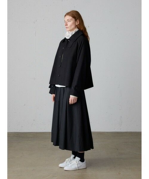 MidiUmi / ミディウミ テーラードジャケット | MidiUmi ウールショートジャケット | 詳細17