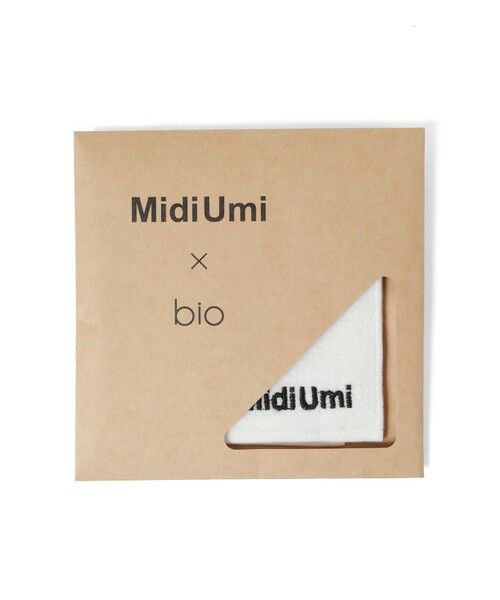 MidiUmi / ミディウミ ハンカチ | MidiUmi バイオワークス ミニタオル（オフホワイト(color11)）