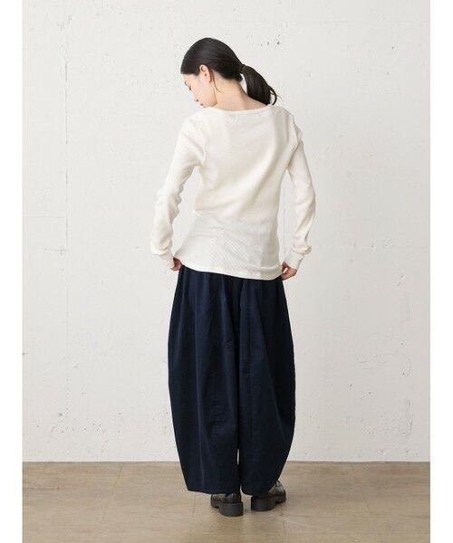 MidiUmi / ミディウミ カットソー | MidiUmi ワッフルヘンリーネックプルオーバー | 詳細9