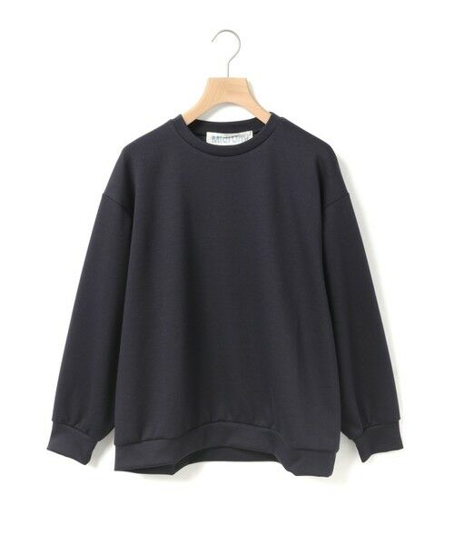 MidiUmi/ミディウミ MidiUmi スムースダブルニットスウェットプルオーバー ネイビー(color77) FREE MidiUmi/ミディウミ MidiUmi スムースダブルニットスウェットプルオーバー ネイビー(color77) FREE