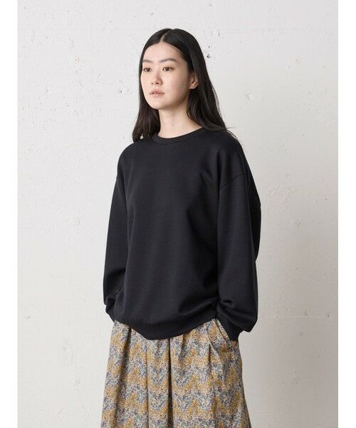 MidiUmi / ミディウミ カットソー | MidiUmi スムースダブルニットスウェットプルオーバー | 詳細10