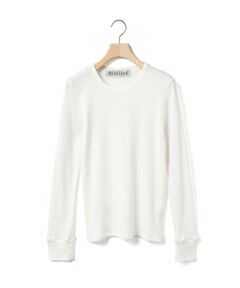 MidiUmi / ミディウミ カットソー | MidiUmi ワッフルクルーネックプルオーバー