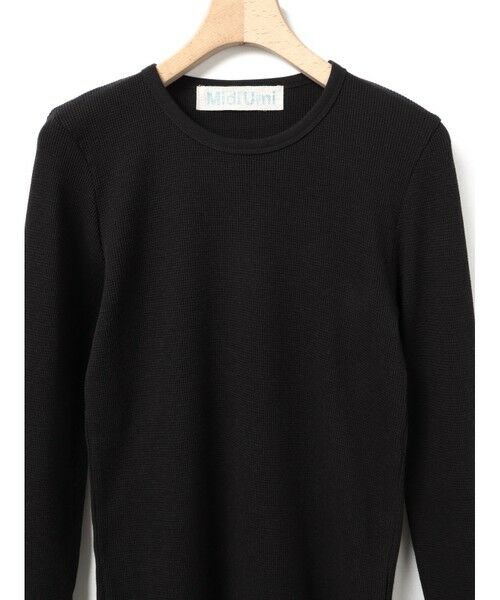 MidiUmi / ミディウミ カットソー | MidiUmi ワッフルクルーネックプルオーバー | 詳細11
