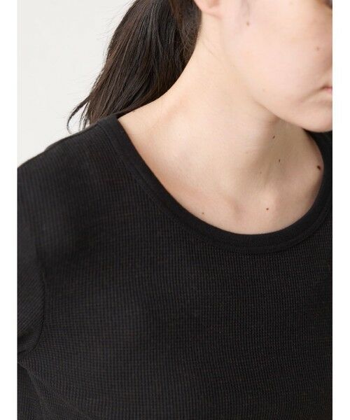 MidiUmi / ミディウミ カットソー | MidiUmi ワッフルクルーネックプルオーバー | 詳細7