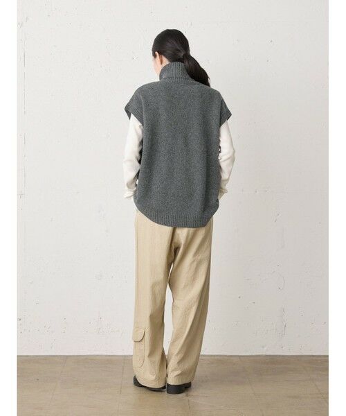 MidiUmi / ミディウミ ベスト | MidiUmi ハイネックニットベスト | 詳細16