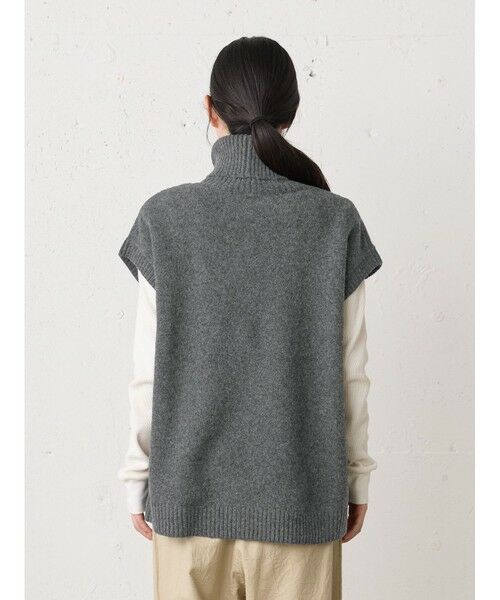 MidiUmi / ミディウミ ベスト | MidiUmi ハイネックニットベスト | 詳細12