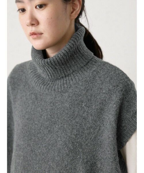 MidiUmi / ミディウミ ベスト | MidiUmi ハイネックニットベスト | 詳細13