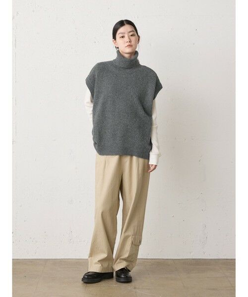 MidiUmi / ミディウミ ベスト | MidiUmi ハイネックニットベスト | 詳細14