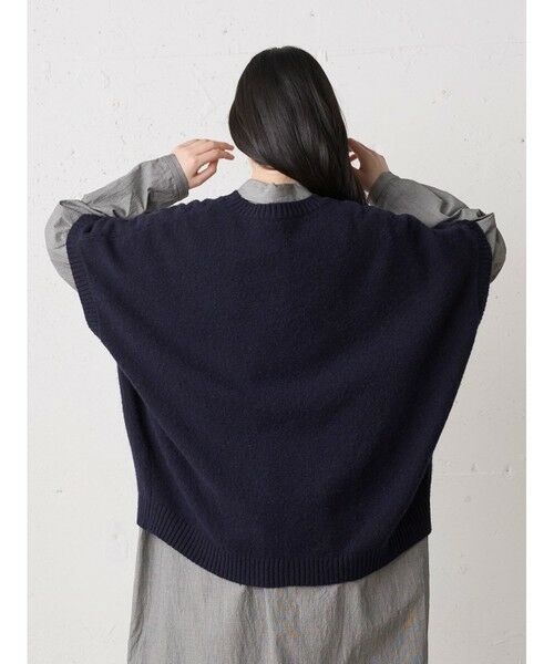 MidiUmi / ミディウミ ベスト | MidiUmi クルーネックコクーンベスト | 詳細5