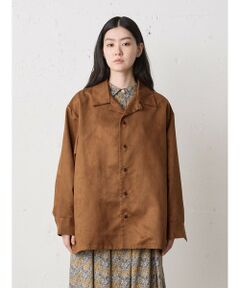 MidiUmi / ミディウミ シャツ・ブラウス | MidiUmi フェイクスエードシャツ