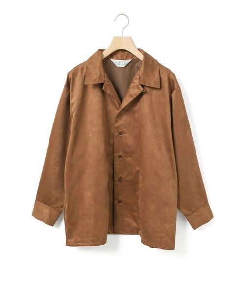 MidiUmi / ミディウミ シャツ・ブラウス | MidiUmi フェイクスエードシャツ | 詳細1