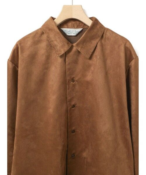 MidiUmi / ミディウミ シャツ・ブラウス | MidiUmi フェイクスエードシャツ | 詳細12
