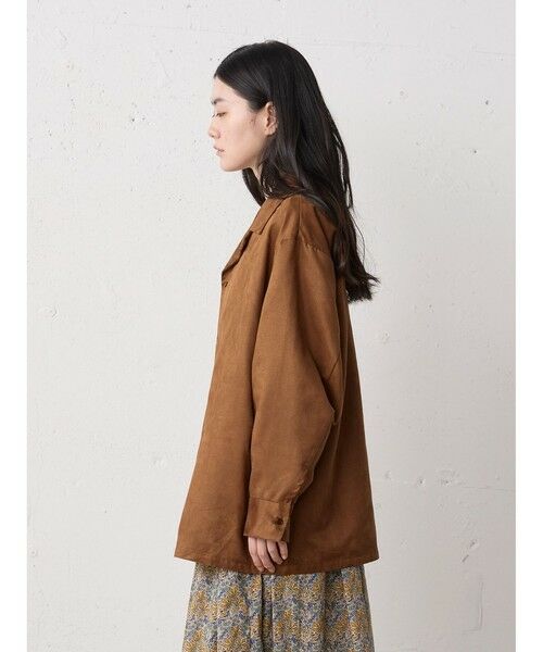 MidiUmi / ミディウミ シャツ・ブラウス | MidiUmi フェイクスエードシャツ | 詳細4