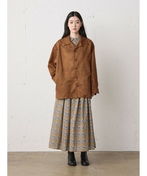 MidiUmi / ミディウミ シャツ・ブラウス | MidiUmi フェイクスエードシャツ | 詳細7