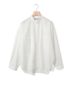 MidiUmi / ミディウミ シャツ・ブラウス | MidiUmi スタンドカラーワイドシャツ