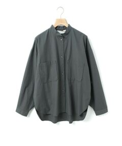 MidiUmi / ミディウミ シャツ・ブラウス | MidiUmi スタンドカラーワイドシャツ