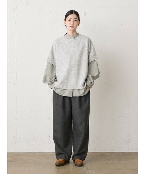 MidiUmi / ミディウミ シャツ・ブラウス | MidiUmi スタンドカラーワイドシャツ | 詳細10