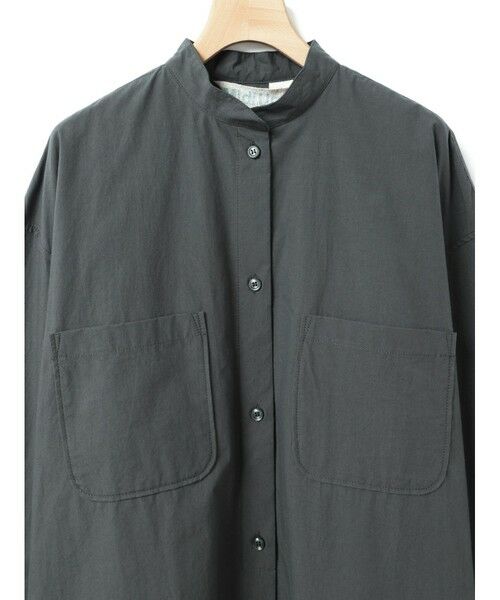 MidiUmi / ミディウミ シャツ・ブラウス | MidiUmi スタンドカラーワイドシャツ | 詳細13