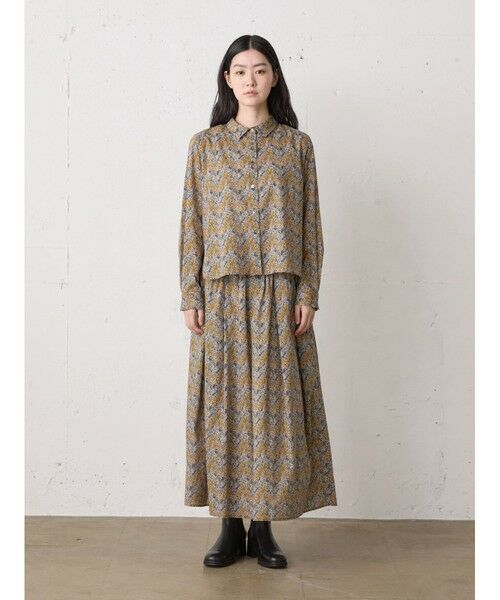 MidiUmi / ミディウミ シャツ・ブラウス | MidiUmi リバティプリントシャツ | 詳細10