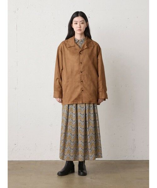 MidiUmi / ミディウミ シャツ・ブラウス | MidiUmi リバティプリントシャツ | 詳細11