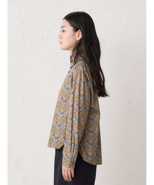 MidiUmi / ミディウミ シャツ・ブラウス | MidiUmi リバティプリントシャツ | 詳細4