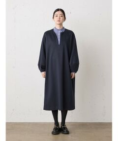 MidiUmi / ミディウミ ロング・マキシ丈ワンピース | MidiUmi スムースダブルニットスキッパーワンピース