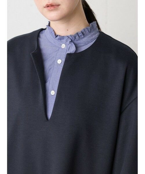 MidiUmi / ミディウミ ロング・マキシ丈ワンピース | MidiUmi スムースダブルニットスキッパーワンピース | 詳細11