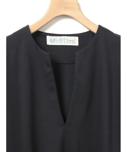 MidiUmi / ミディウミ ロング・マキシ丈ワンピース | MidiUmi スムースダブルニットスキッパーワンピース | 詳細13
