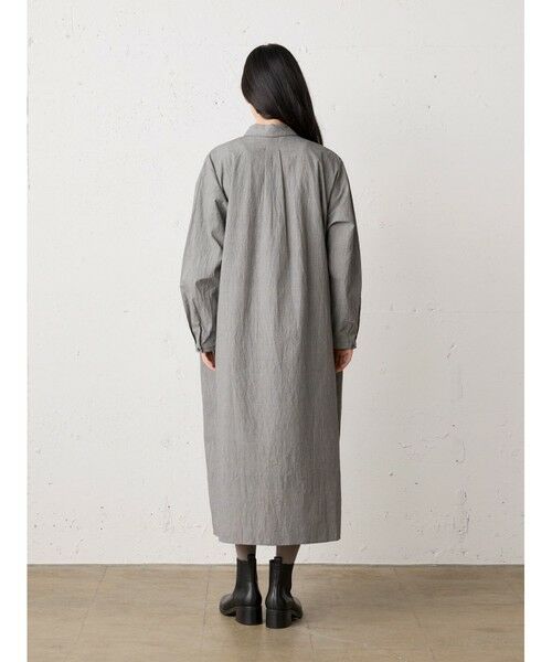 MidiUmi / ミディウミ ロング・マキシ丈ワンピース | MidiUmi ビッグポケットシャツワンピース | 詳細13