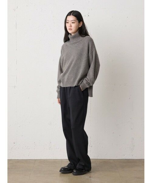 MidiUmi / ミディウミ その他パンツ | MidiUmi スムースダブルニットセンタープレスパンツ | 詳細10