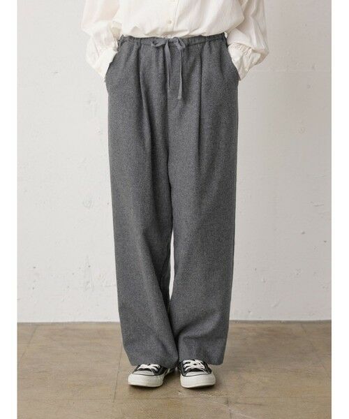 MidiUmi / ミディウミ その他パンツ | MidiUmi ツイードイージーパンツ | 詳細8