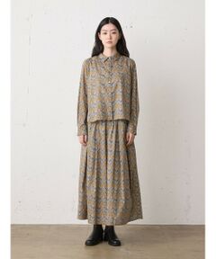 MidiUmi / ミディウミ ミニ・ひざ丈スカート | MidiUmi リバティプリントスカート